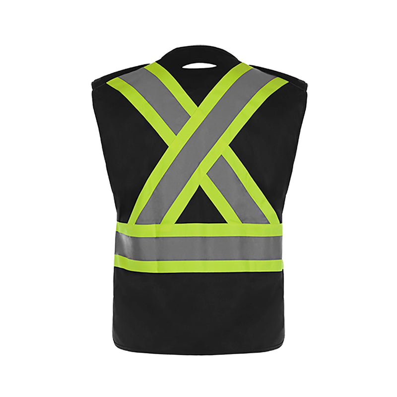 Load image into Gallery viewer, L01170 - Protector - Tricot Hi-Vis 5 Point Tear Away Vest - One Size
