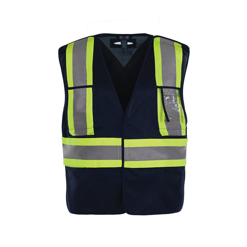Load image into Gallery viewer, L01170 - Protector - Tricot Hi-Vis 5 Point Tear Away Vest - One Size