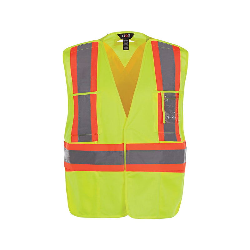 Load image into Gallery viewer, L01170 - Protector - Tricot Hi-Vis 5 Point Tear Away Vest - One Size