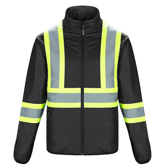 L01260 - Safeguard - Reversible Hi-Vis Insulated Jacket