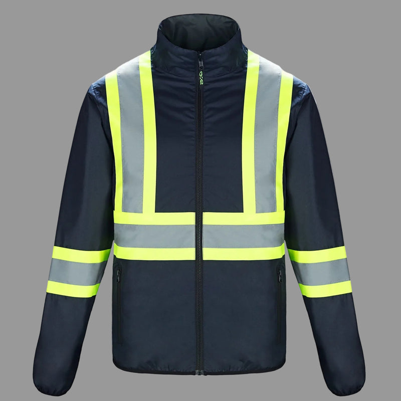 Load image into Gallery viewer, L01260 - Safeguard - DISCONTINUED - Reversible Hi-Vis Insulated Jacket