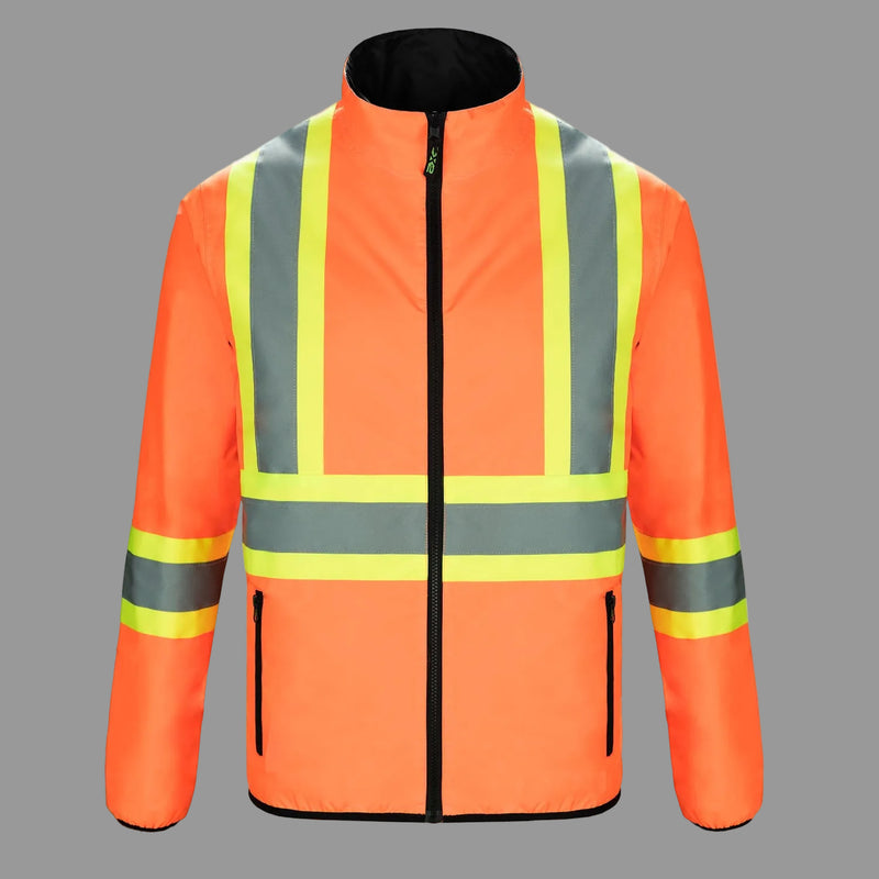 Load image into Gallery viewer, L01260 - Safeguard - DISCONTINUED - Reversible Hi-Vis Insulated Jacket
