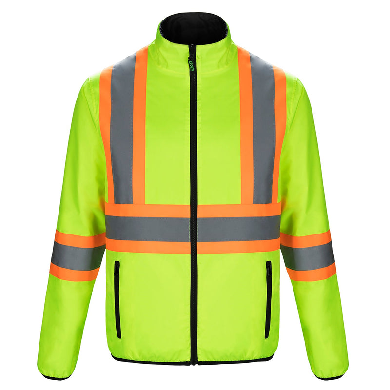Load image into Gallery viewer, L01260 - Safeguard - Reversible Hi-Vis Insulated Jacket