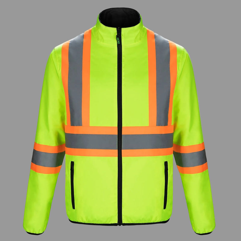 Load image into Gallery viewer, L01260 - Safeguard - DISCONTINUED - Reversible Hi-Vis Insulated Jacket