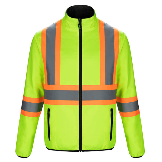 L01260 - Safeguard - Reversible Hi-Vis Insulated Jacket