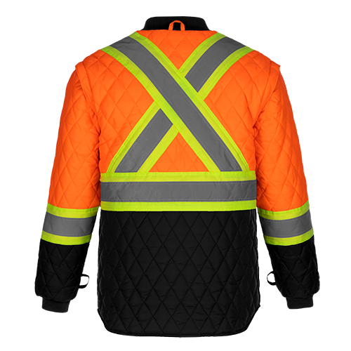 Load image into Gallery viewer, L01275 - Kenworth - 5in1 Hi-Vis Coat w/ Detachable Hood
