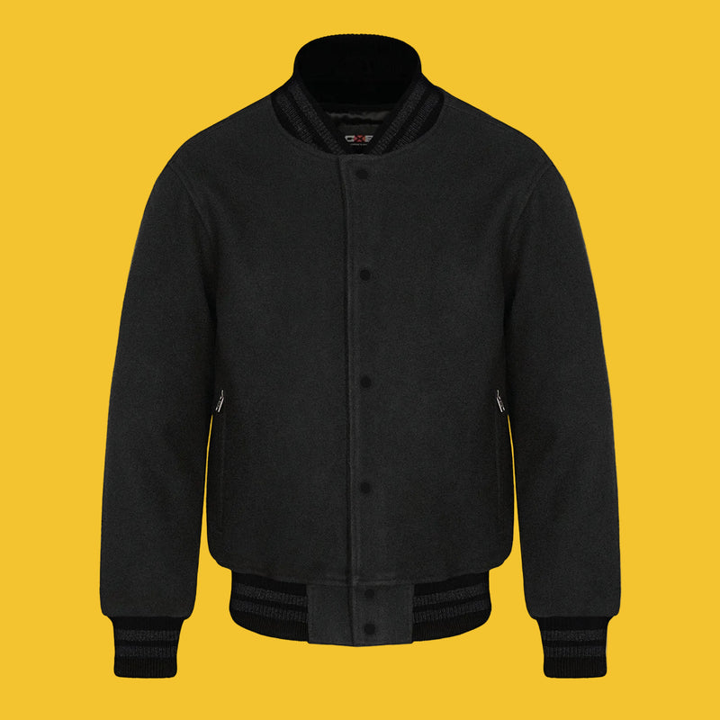 Load image into Gallery viewer, L0390Y - DISCONTINUED - Youth Melton Varsity Jacket