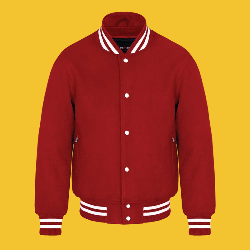 Load image into Gallery viewer, L0390Y - DISCONTINUED - Youth Melton Varsity Jacket