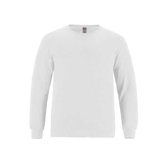 S05615 - Breeze - Adult RING SPUN Combed Cotton Long Sleeve Crewneck T-Shirt