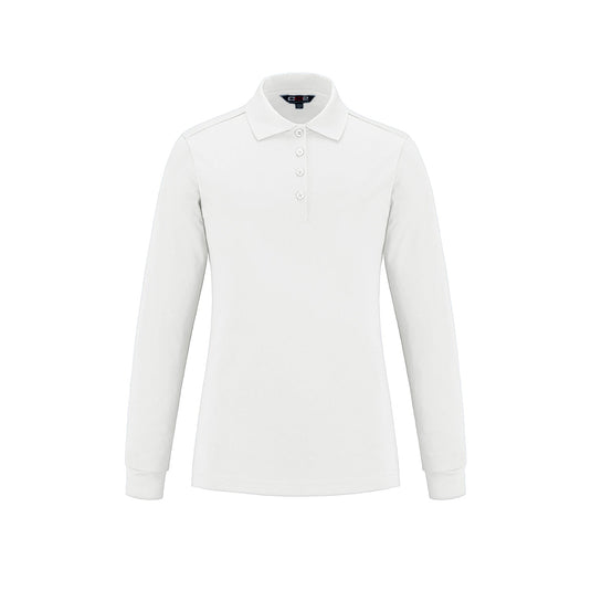 S05738 - Birdie - Ladies Long Sleeve Pique Mesh Polo