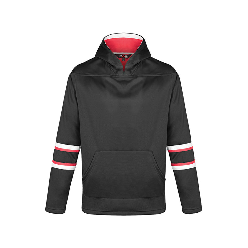 Load image into Gallery viewer, L0617Y - Dangle - Youth Pullover Hockey Lace Hooded Sweatshirt