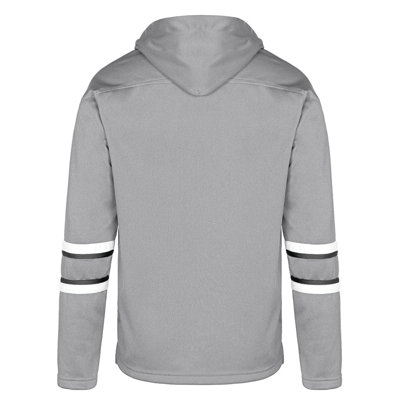Load image into Gallery viewer, L00617 - Dangle - Adult Pullover Hockey Lace Hooded Sweatshirt
