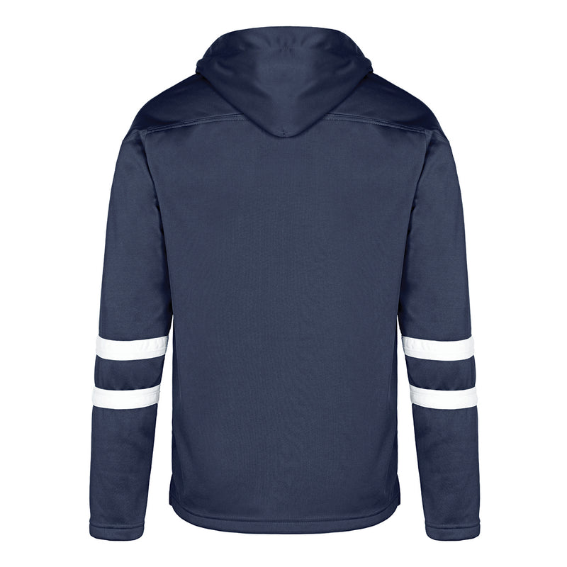 Load image into Gallery viewer, L00617 - Dangle - Adult Pullover Hockey Lace Hooded Sweatshirt