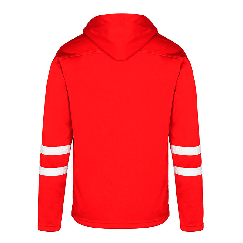 Load image into Gallery viewer, L00617 - Dangle - DISCONTINUED Adult Pullover Hockey Lace Hooded Sweatshirt
