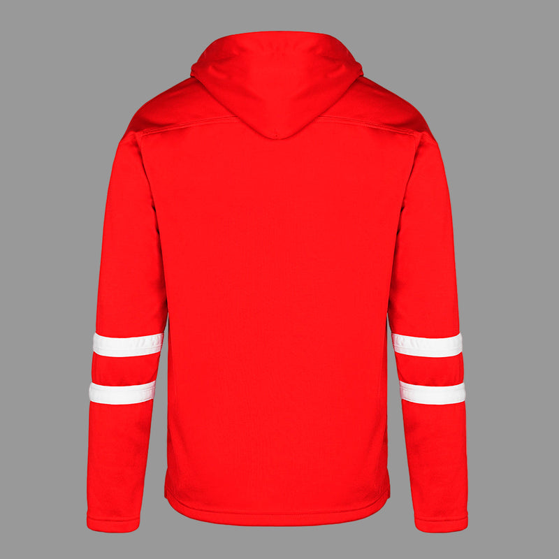 Load image into Gallery viewer, L00617 - Dangle - DISCONTINUED Adult Pullover Hockey Lace Hooded Sweatshirt