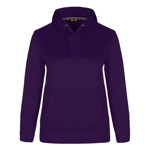 L00688 - Palm Aire - DISCONTINUED Ladies Polyester Pullover Hooded Sweatshirt
