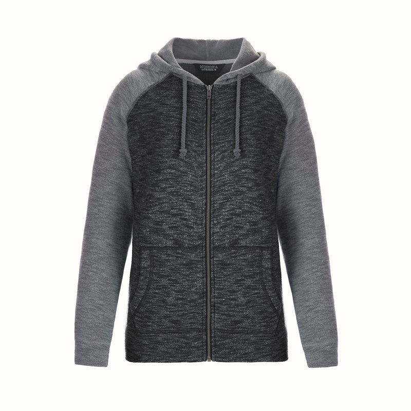 Load image into Gallery viewer, L00756 - Irvine - DISCONTINUED Ladies Full Zip Hooded Sweatshirt