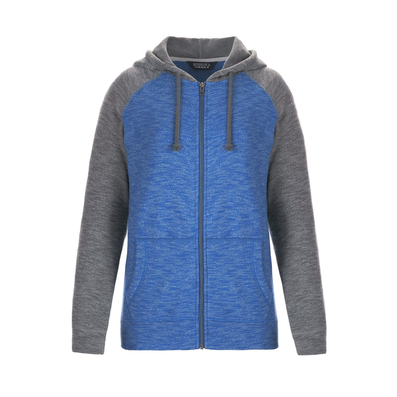 Load image into Gallery viewer, L00756 - Irvine - DISCONTINUED Ladies Full Zip Hooded Sweatshirt