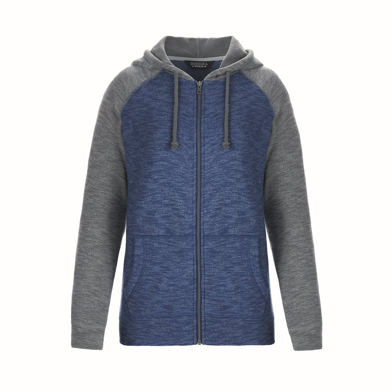 Load image into Gallery viewer, L00756 - Irvine - DISCONTINUED Ladies Full Zip Hooded Sweatshirt