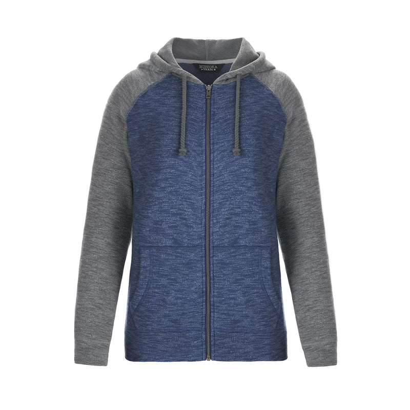 Load image into Gallery viewer, L00756 - Irvine - DISCONTINUED Ladies Full Zip Hooded Sweatshirt