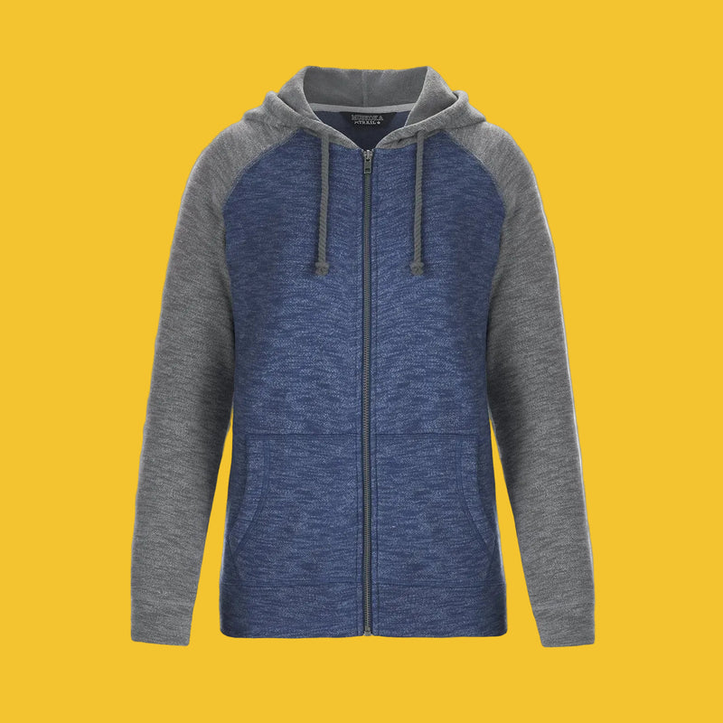 Load image into Gallery viewer, L00756 - Irvine - DISCONTINUED - Ladies Full Zip Hooded Sweatshirt