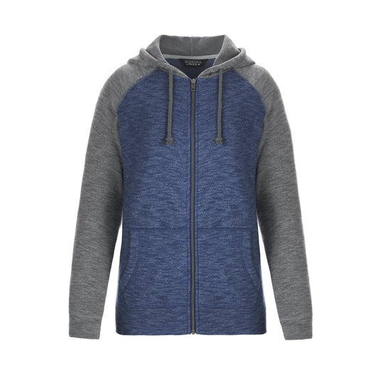 L00756 - Irvine - DISCONTINUED Ladies Full Zip Hooded Sweatshirt