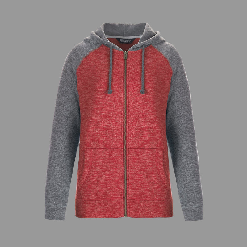 Load image into Gallery viewer, L00756 - Irvine - DISCONTINUED Ladies Full Zip Hooded Sweatshirt
