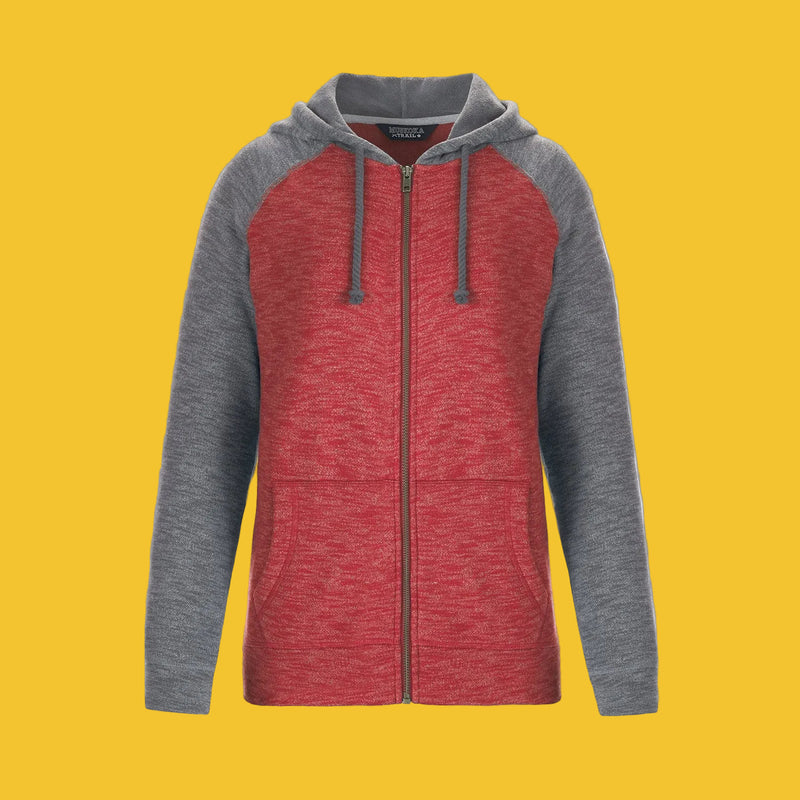 Load image into Gallery viewer, L00756 - Irvine - DISCONTINUED - Ladies Full Zip Hooded Sweatshirt