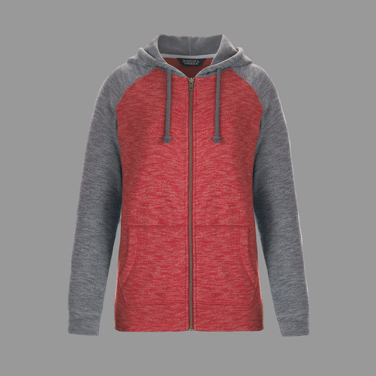 L00756 - Irvine - DISCONTINUED Ladies Full Zip Hooded Sweatshirt