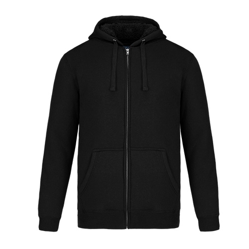 Load image into Gallery viewer, L00785 - Yolo - Adult Full-Zip Hooded Sweatshirt w/ Sherpa Fleece
