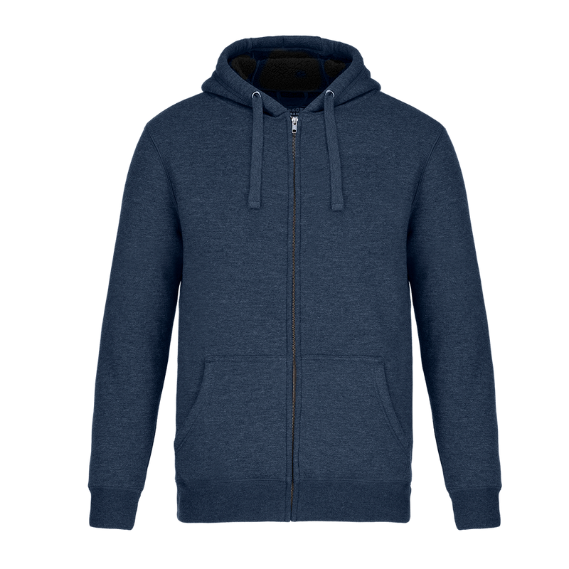 Load image into Gallery viewer, L00785 - Yolo - Adult Full-Zip Hooded Sweatshirt w/ Sherpa Fleece