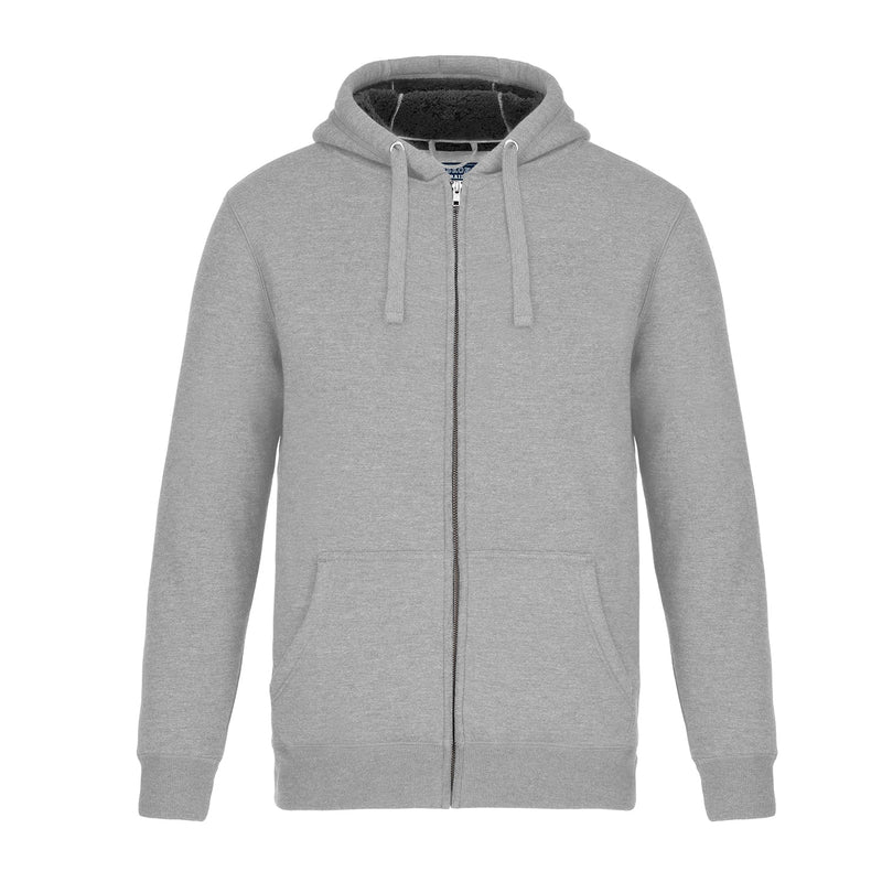Load image into Gallery viewer, L00785 - Yolo - Adult Full-Zip Hooded Sweatshirt w/ Sherpa Fleece