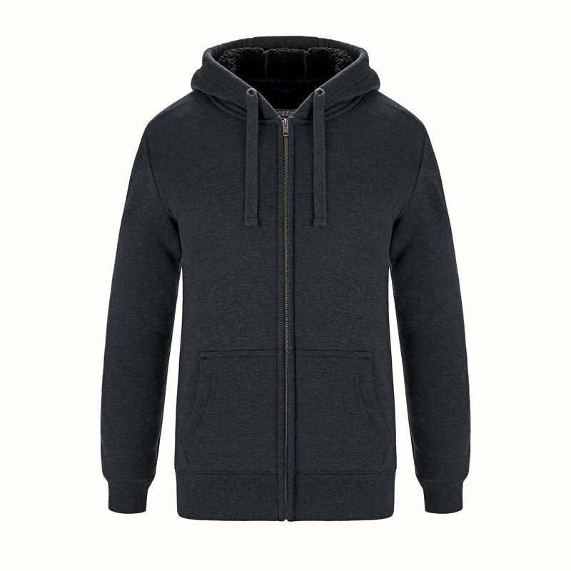 Load image into Gallery viewer, L00786 - Yolo - Ladies Full-Zip Hooded Sweatshirt w/ Sherpa Fleece