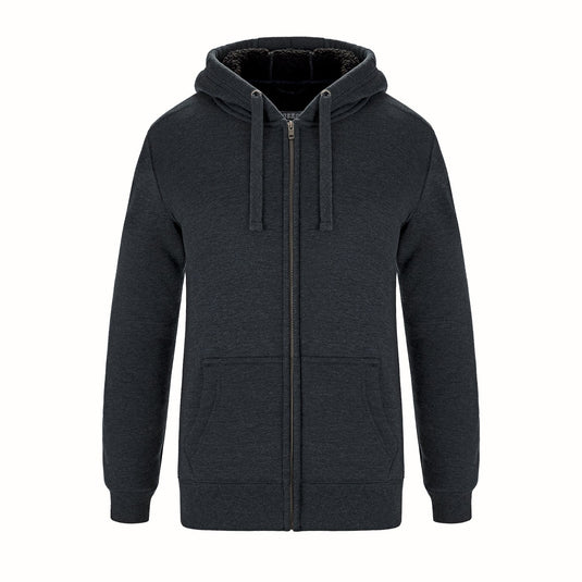 L00786 - Yolo - Ladies Full-Zip Hooded Sweatshirt w/ Sherpa Fleece