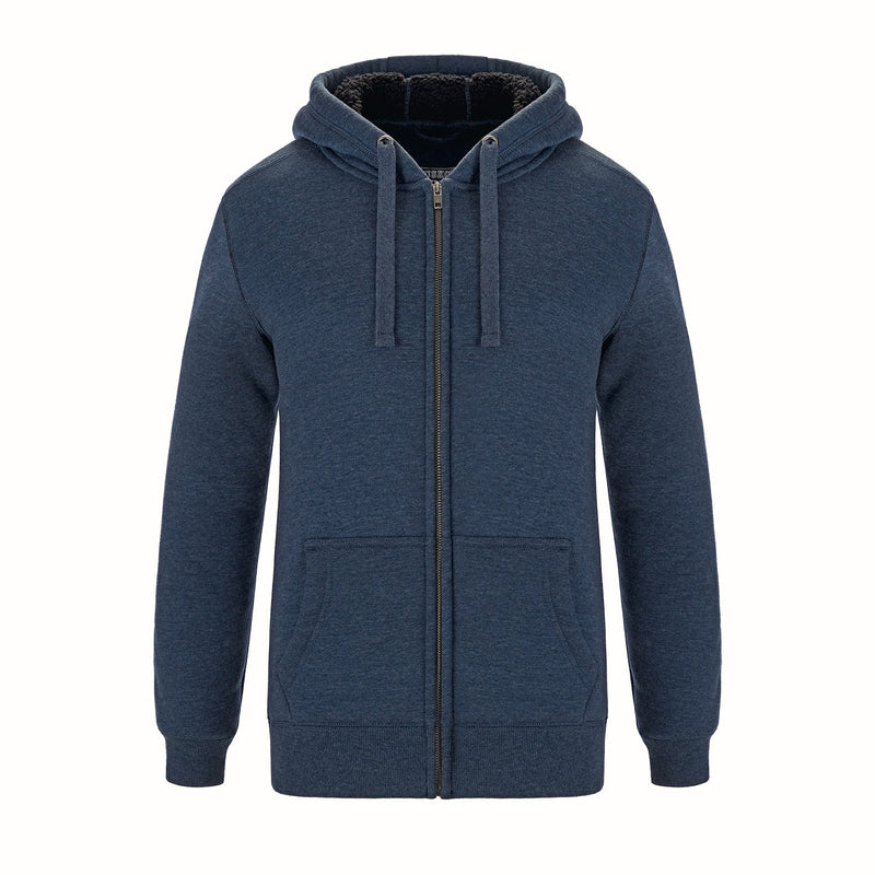 Load image into Gallery viewer, L00786 - Yolo - Ladies Full-Zip Hooded Sweatshirt w/ Sherpa Fleece