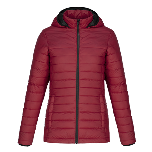 Load image into Gallery viewer, L00901 - Canyon - Ladies Puffy Jacket w/ Detachable Hood