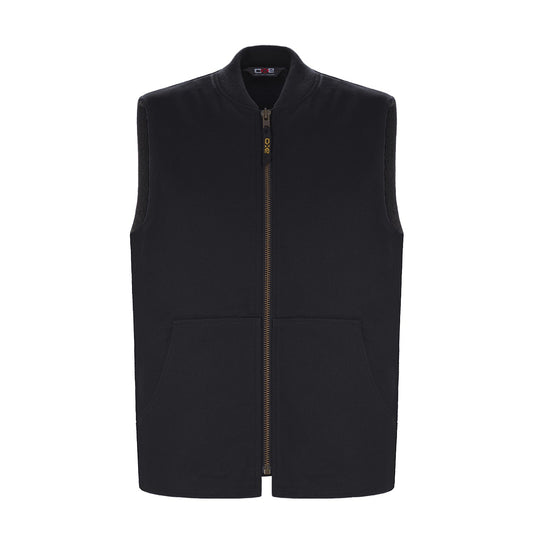 L00915 - Ram - Gilet en Coutil de Coton Doublé en Molleton Sherpa