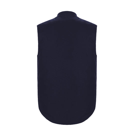 L00915 - Ram - Gilet en Coutil de Coton Doublé en Molleton Sherpa