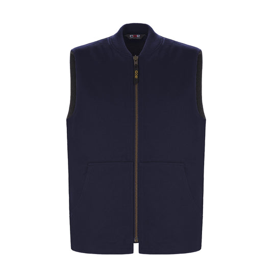 L00915 - Ram - Gilet en Coutil de Coton Doublé en Molleton Sherpa