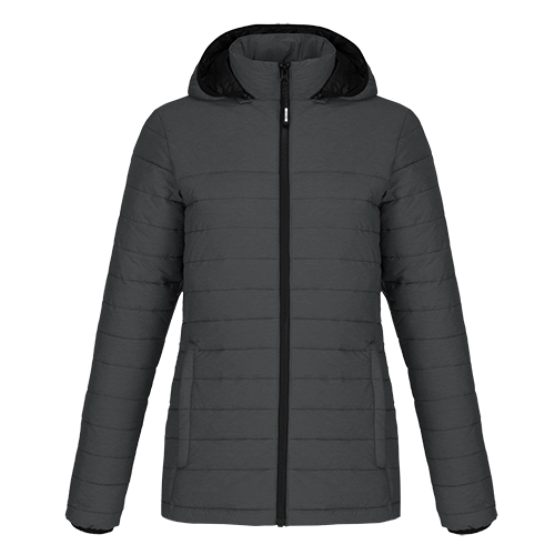 Load image into Gallery viewer, L00931 - Yukon - Ladies Puffy Jacket w/ Detachable Hood