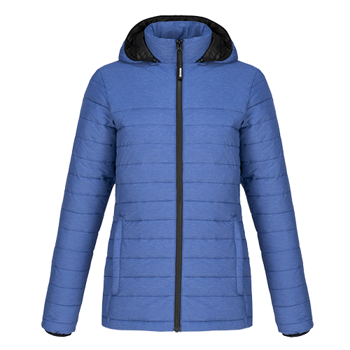 Load image into Gallery viewer, L00931 - Yukon - Ladies Puffy Jacket w/ Detachable Hood