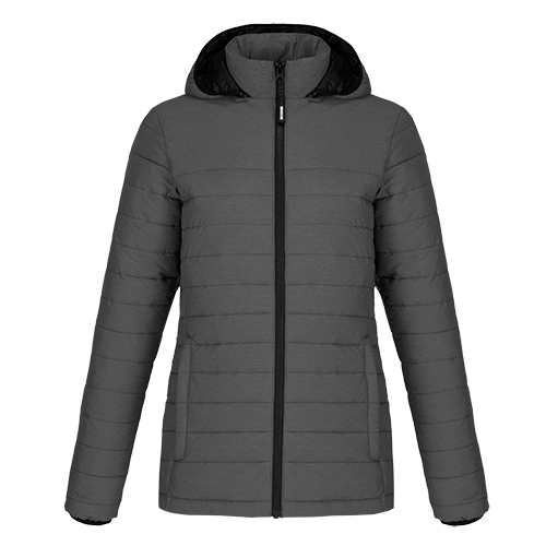 Load image into Gallery viewer, L00931 - Yukon - Ladies Puffy Jacket w/ Detachable Hood