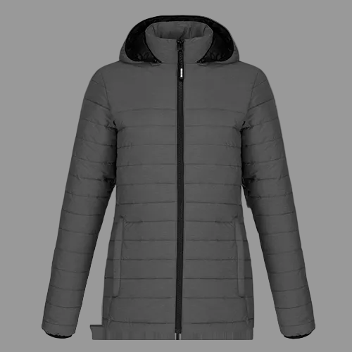 Load image into Gallery viewer, L00931 - Yukon - DISCONTINUED - Ladies Puffy Jacket w/ Detachable Hood