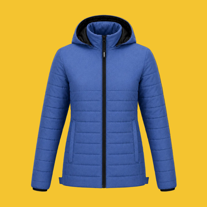 Load image into Gallery viewer, L00931 - Yukon - DISCONTINUED - Ladies Puffy Jacket w/ Detachable Hood