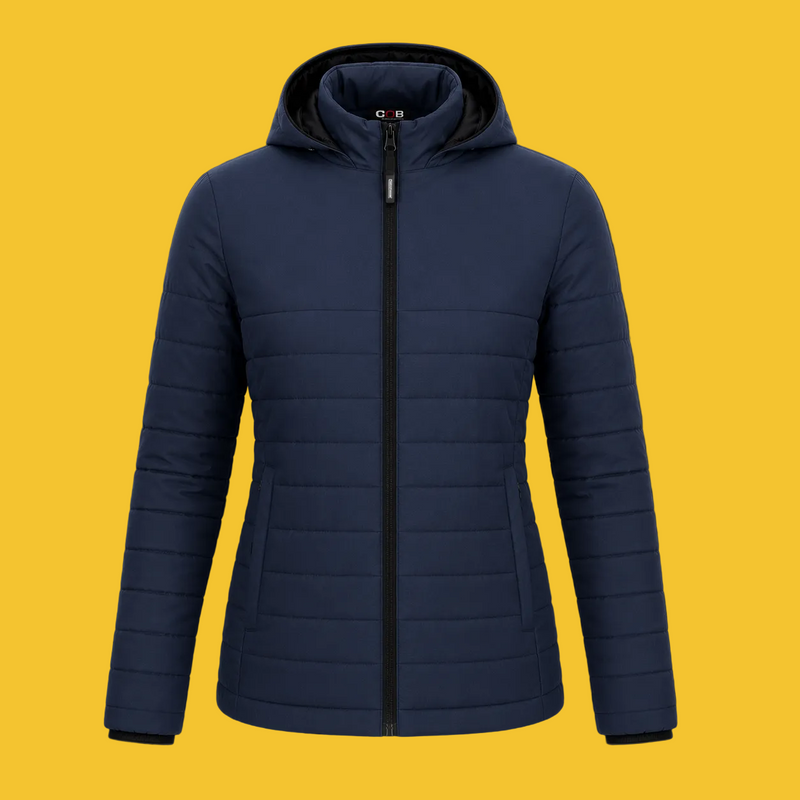 Load image into Gallery viewer, L00931 - Yukon - DISCONTINUED - Ladies Puffy Jacket w/ Detachable Hood