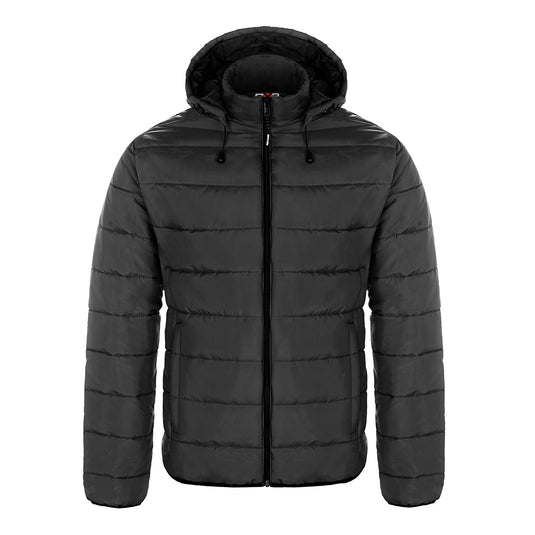 L00980 - Glacial - Blouson Bouffant avec Capuchon Amovible pour Homme