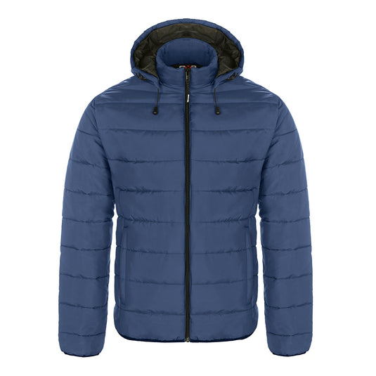 L00980 - Glacial - Blouson Bouffant avec Capuchon Amovible pour Homme