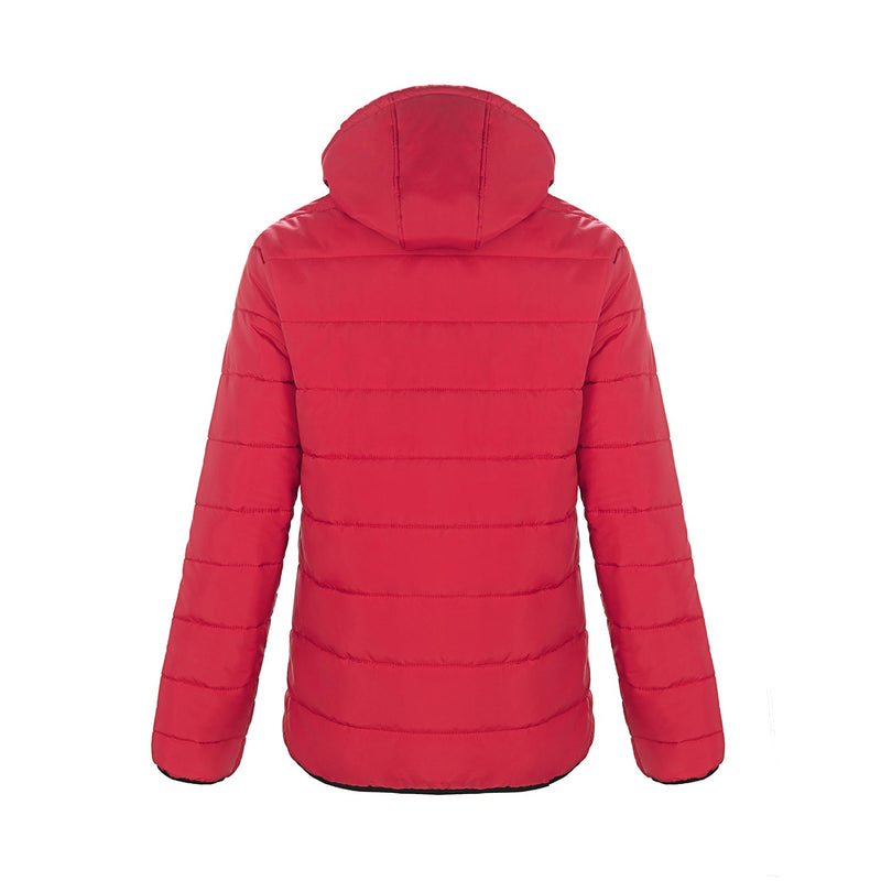 Chargez l'image dans la visionneuse de la galerie, L00981 - Glacial - Blouson Bouffant avec Capuchon Amovible pour Femme
