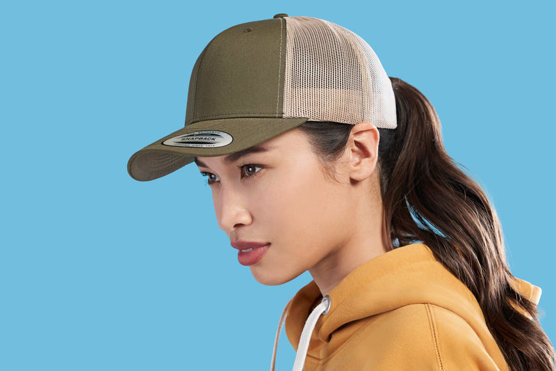 Load image into Gallery viewer, F6606T - YP Classics 2-Tone Snap Back Trucker Cap