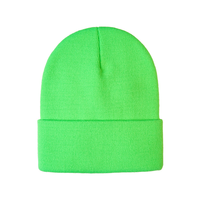 Chargez l'image dans la visionneuse de la galerie, H08002 - Blaze - Tuque en Tricot à Ourlet Replié (COULEURS INTENSE)